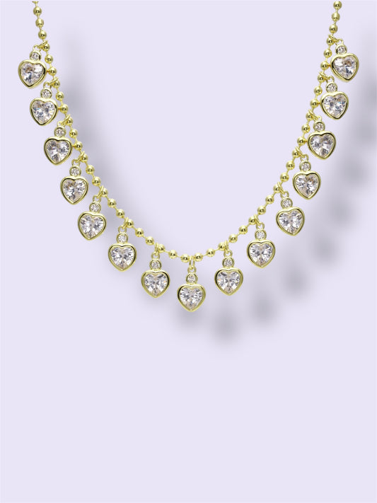 Multi Heart Necklace