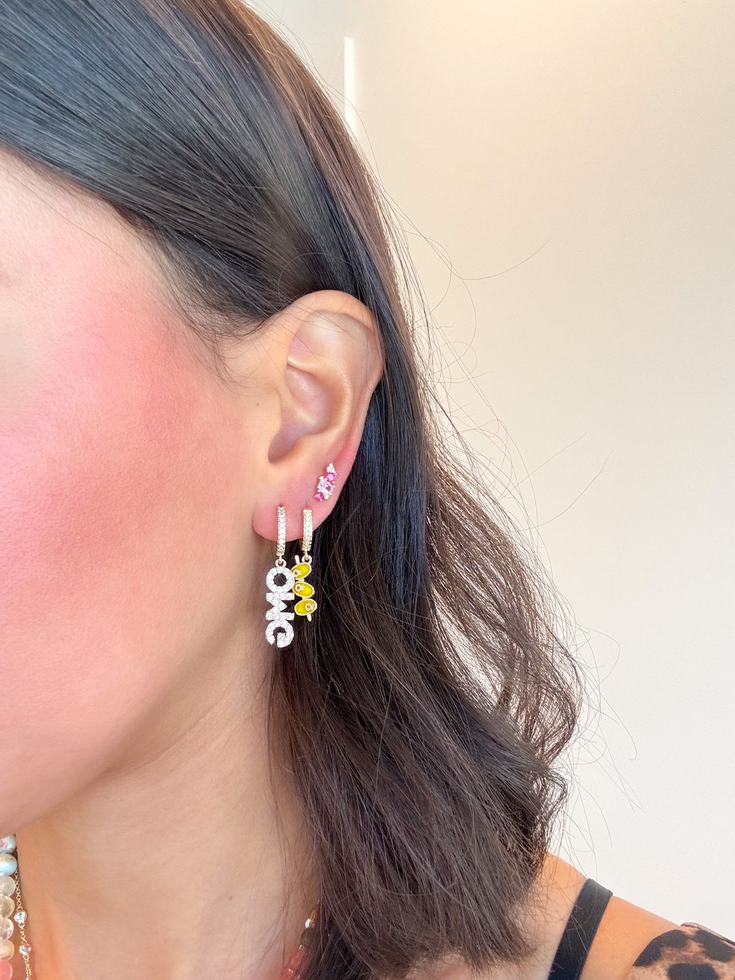 Pink Earrings