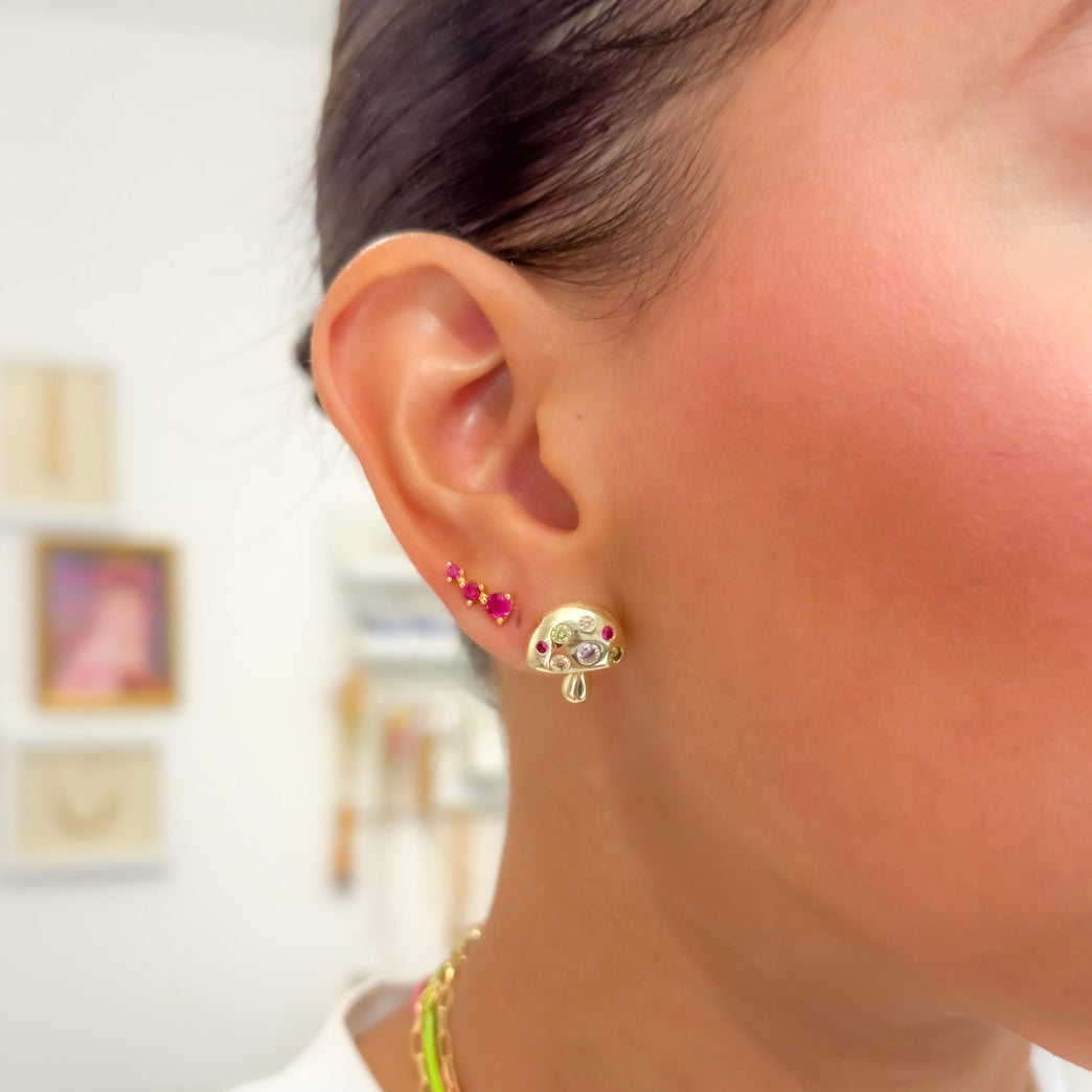Mushroom Earrings