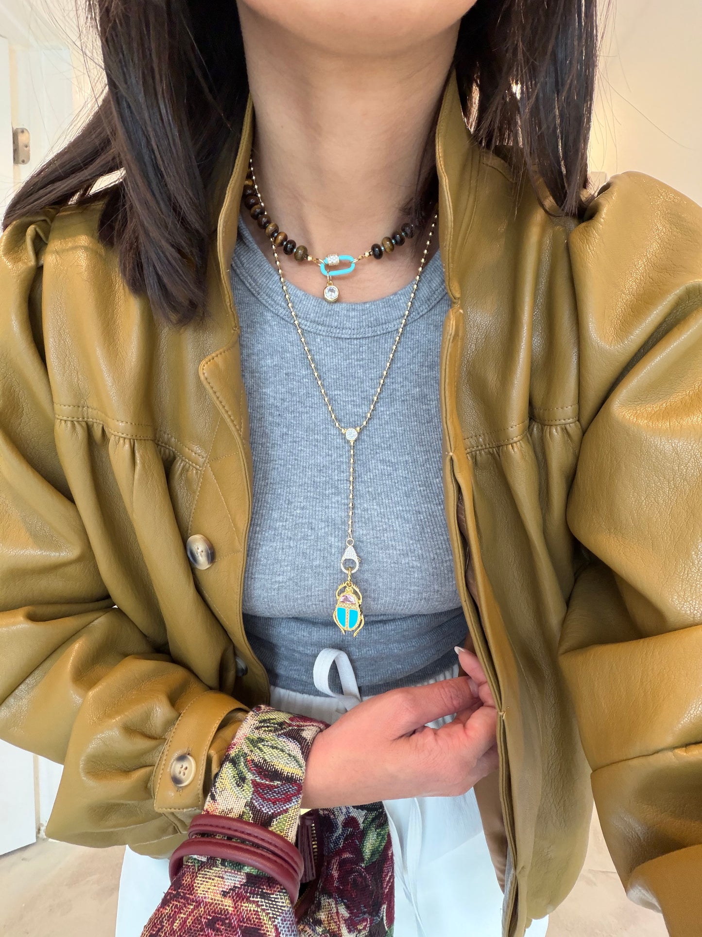 Escarabajo de Resplandor Lila Charm