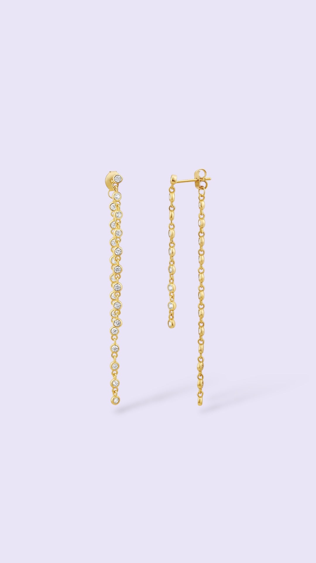 Agatha Earrings (white)