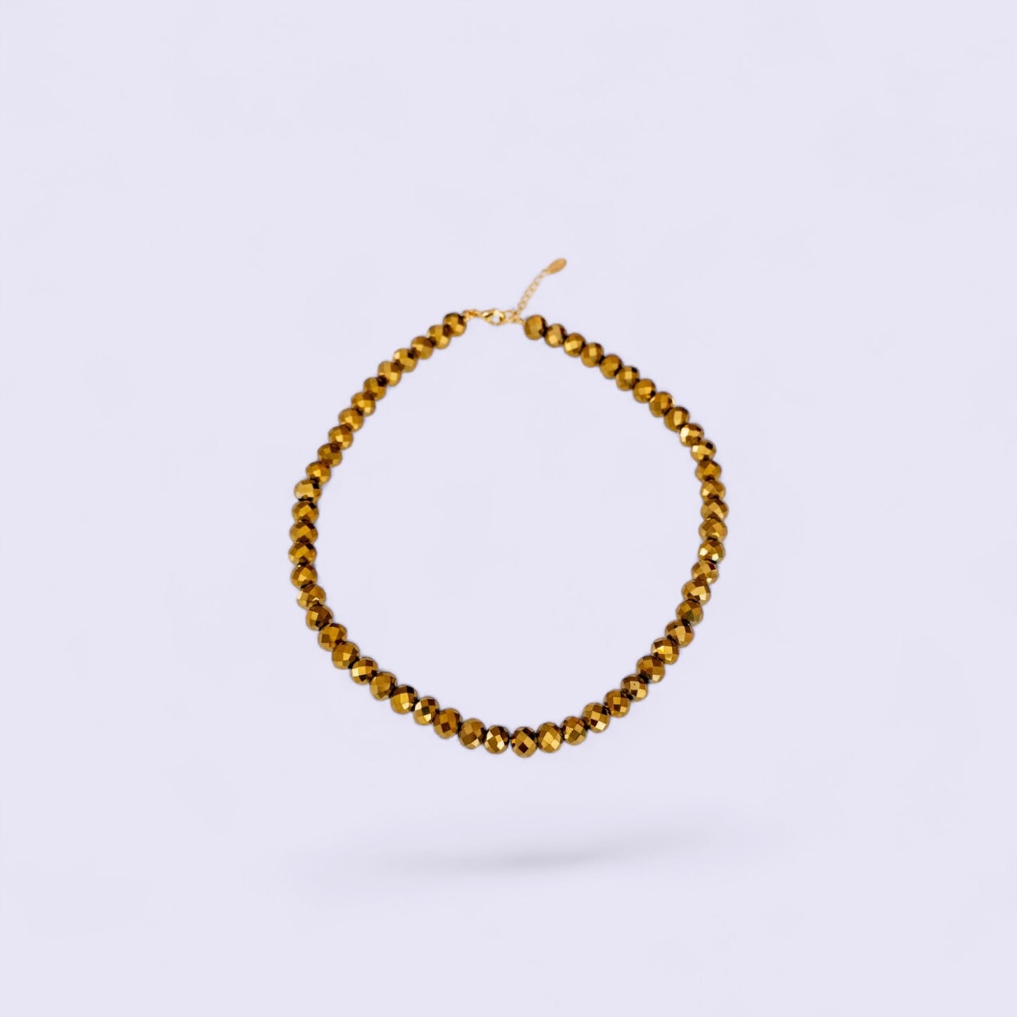 Disco Necklace (Dorado)