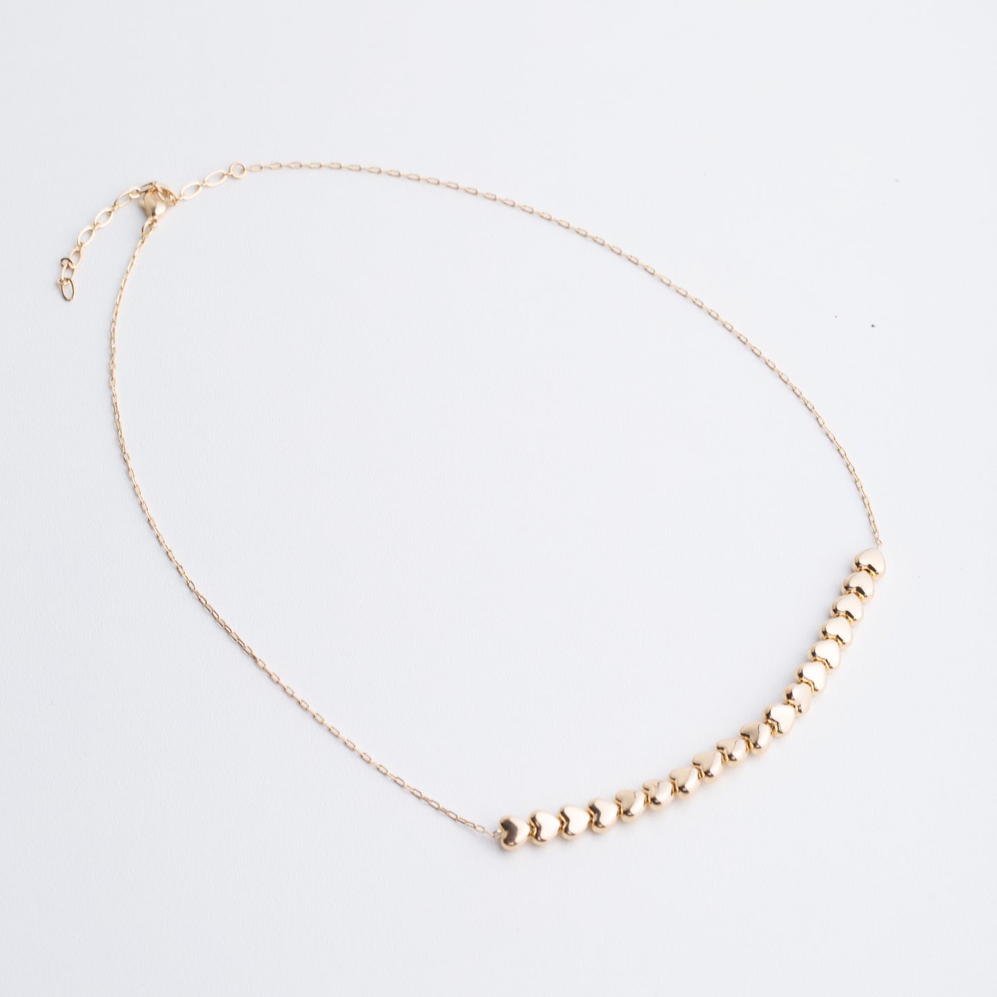 Cadena con corazones