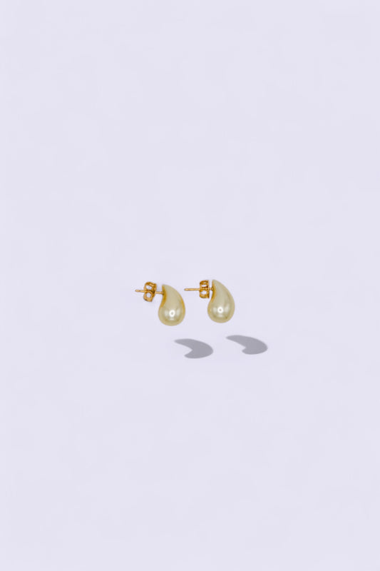 Perla en forma de Gota Earring