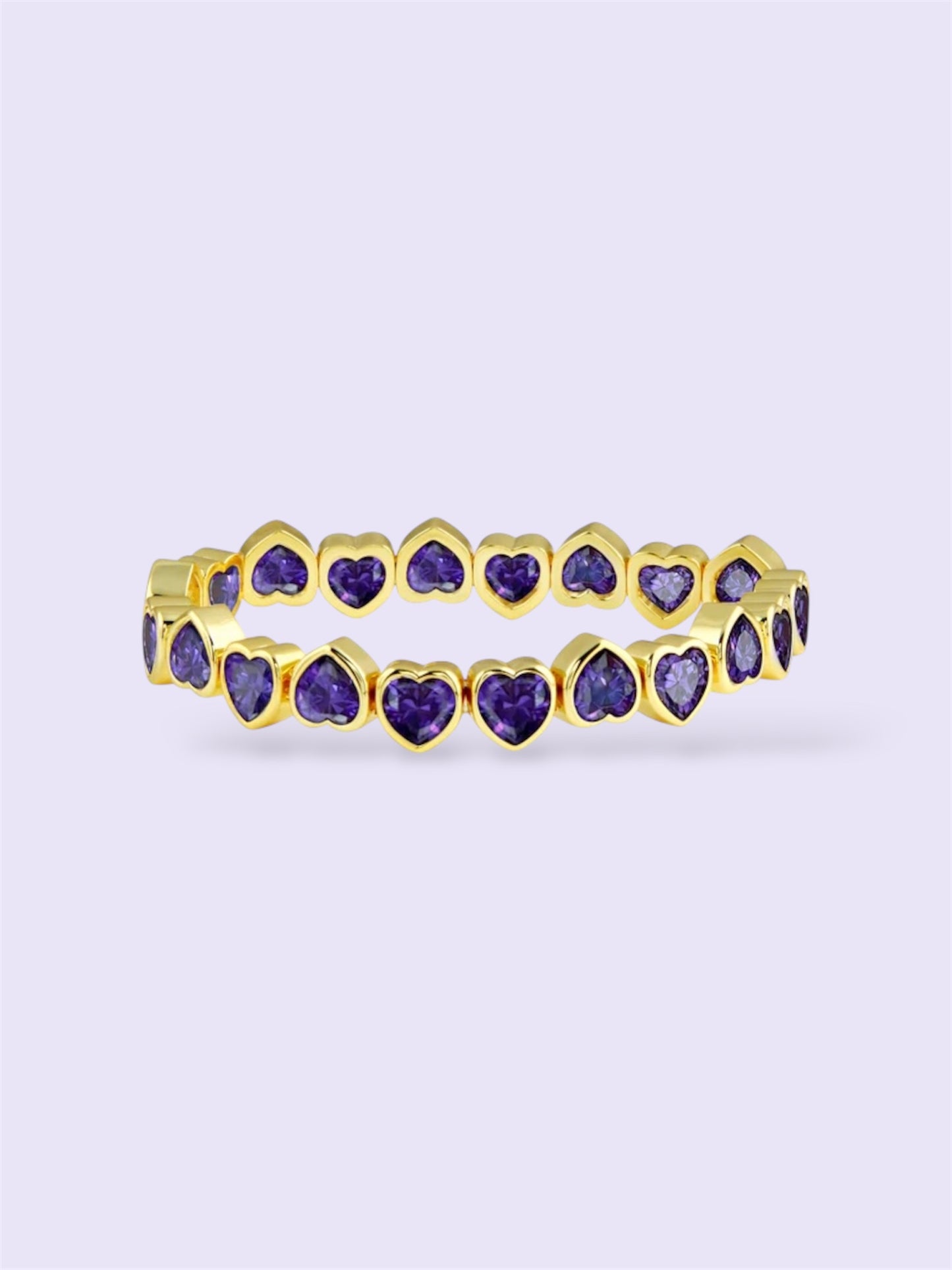Purple Stretchy Bracelet