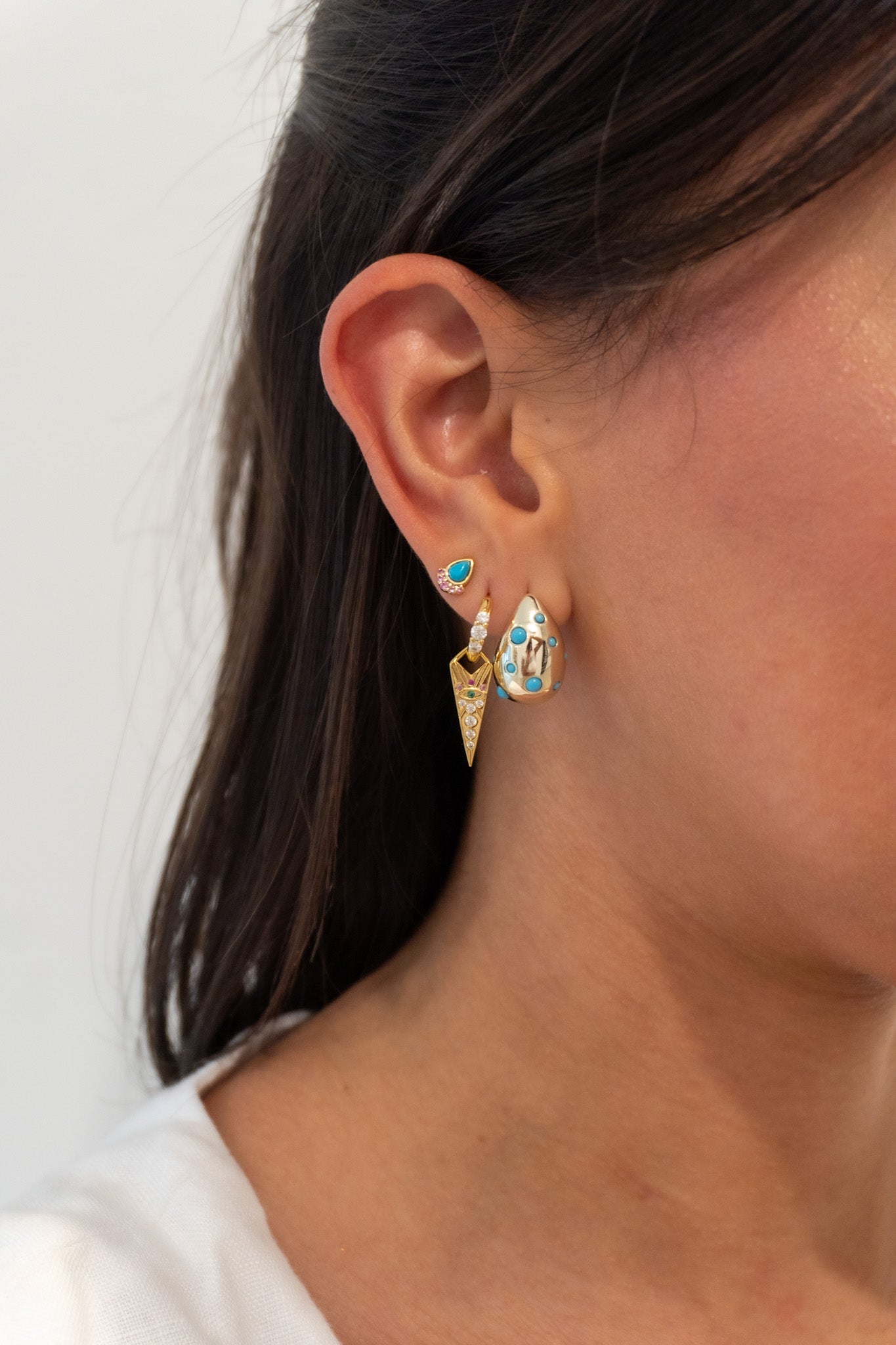 Turquoise Drop Earrings