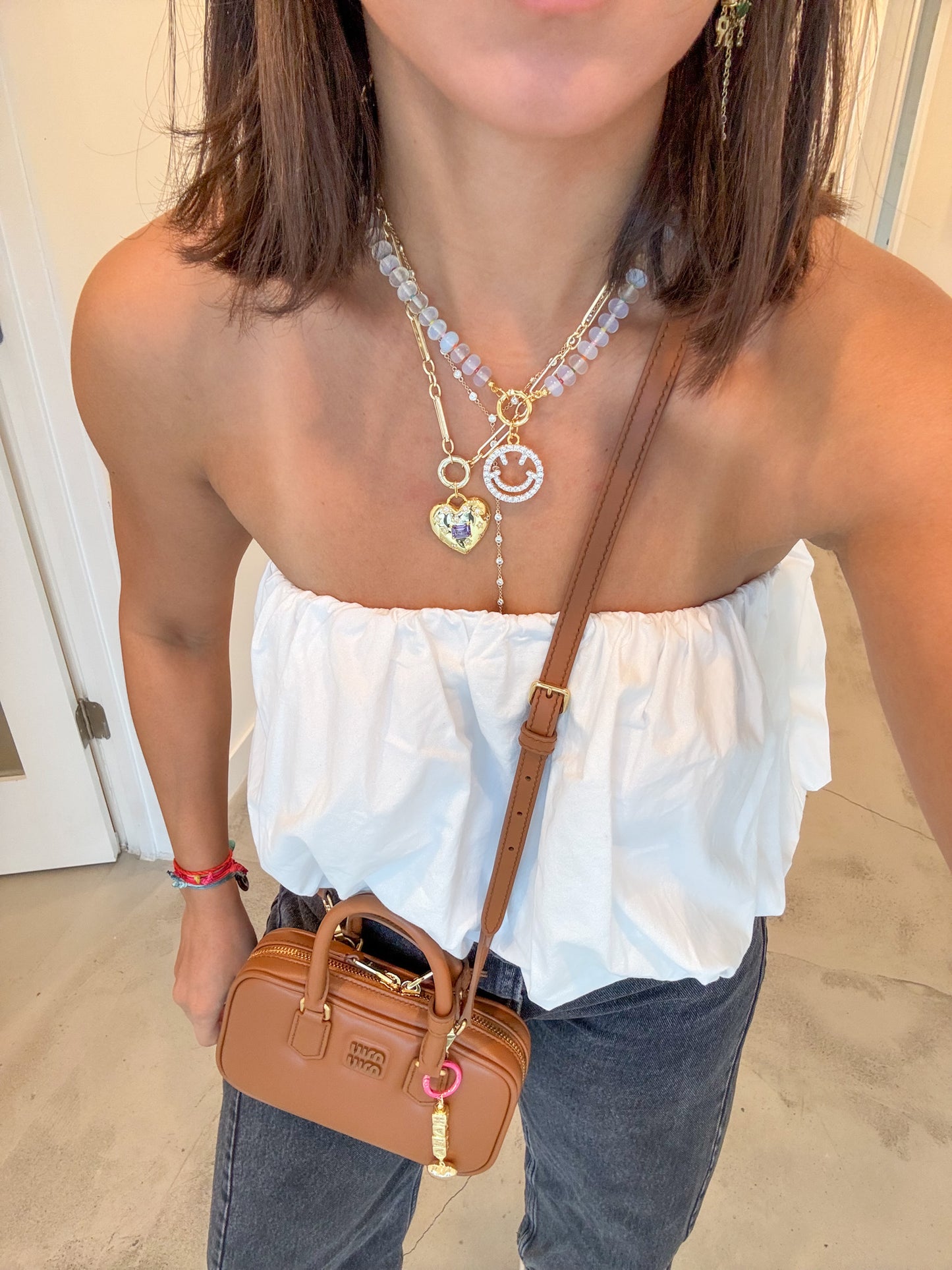 Happy Face Necklace