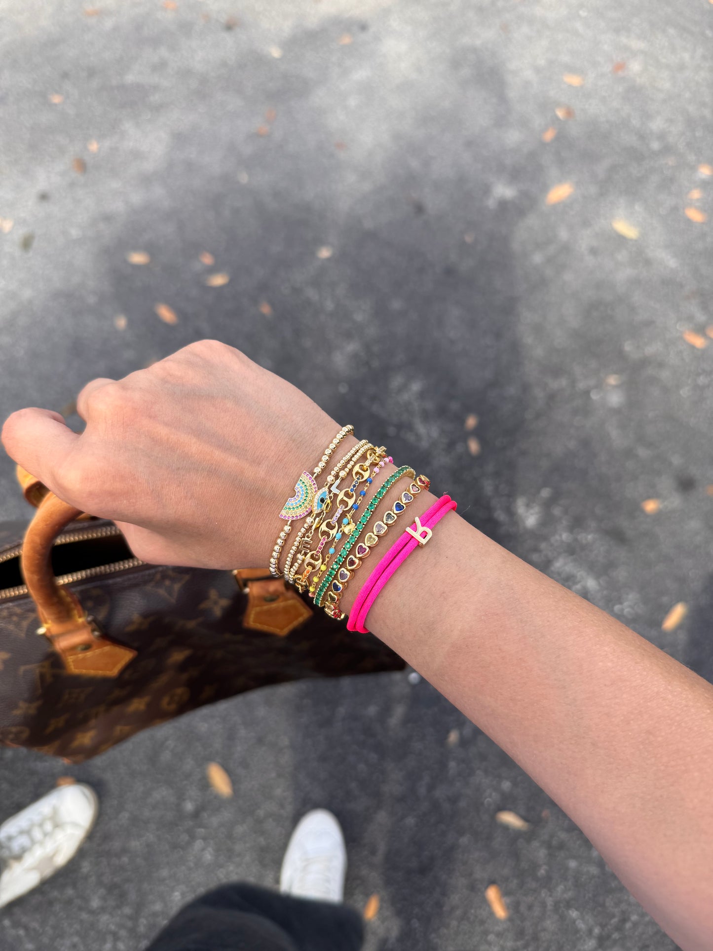 Rainbow bracelet
