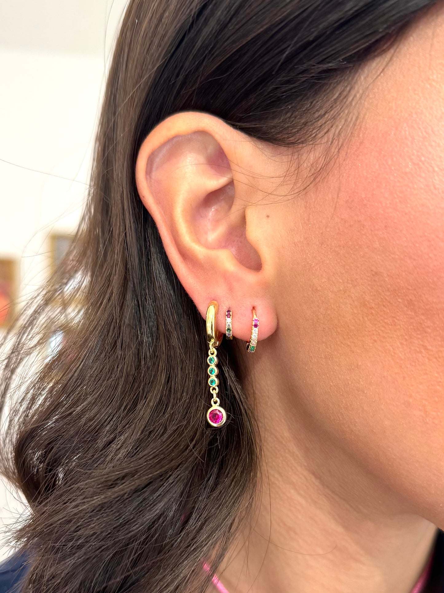 Rainbow Earrings (Medium)