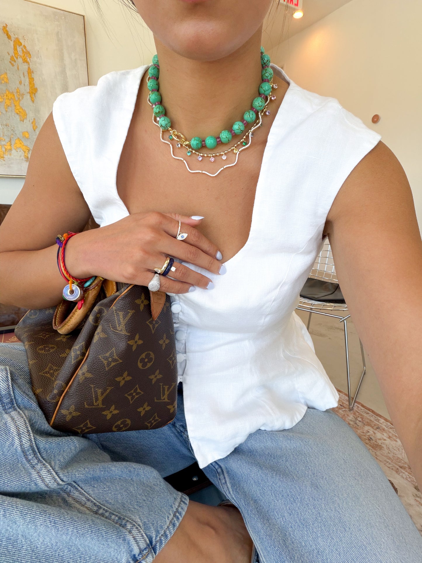 Caribbean Rose Necklace