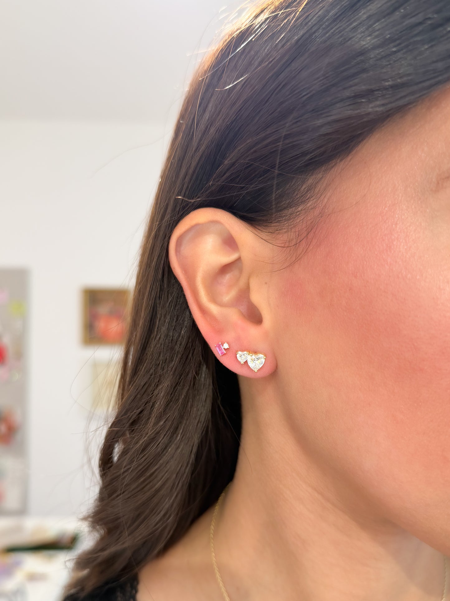 Double Love Earrings