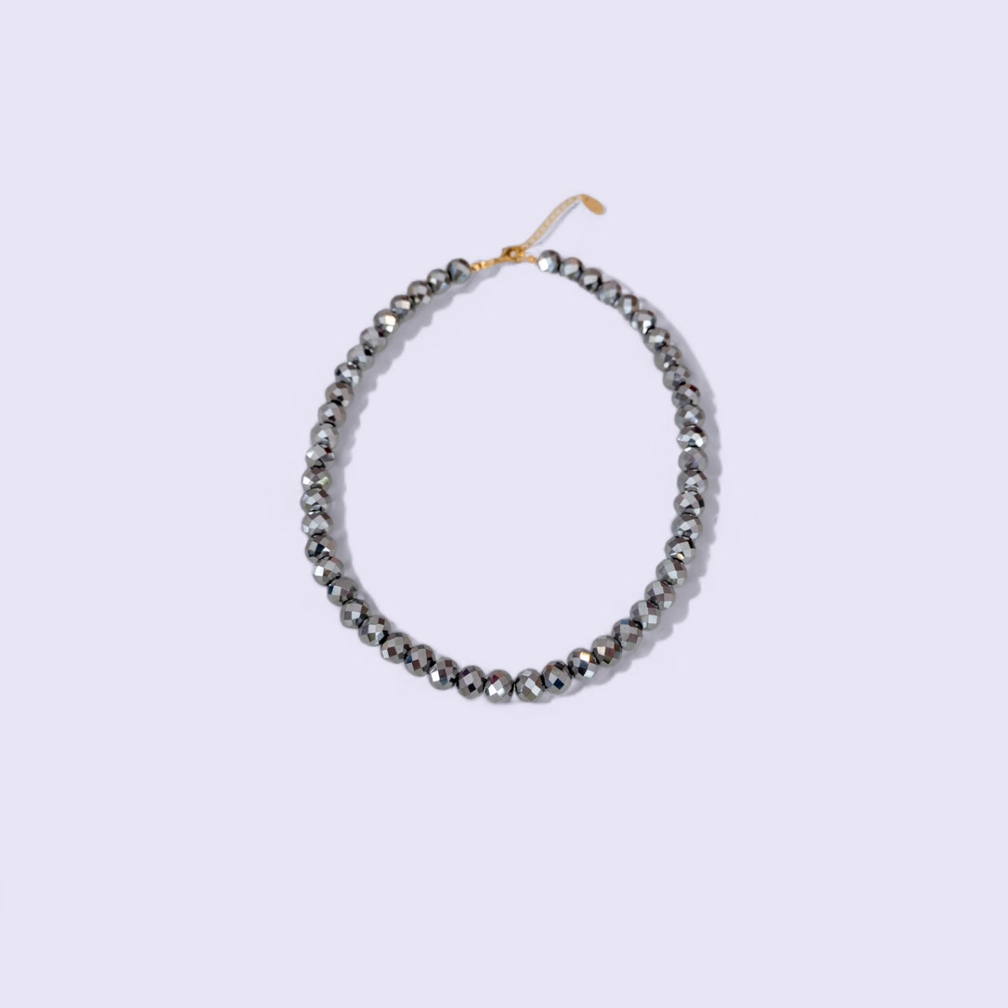 Disco Necklace (Plateado)