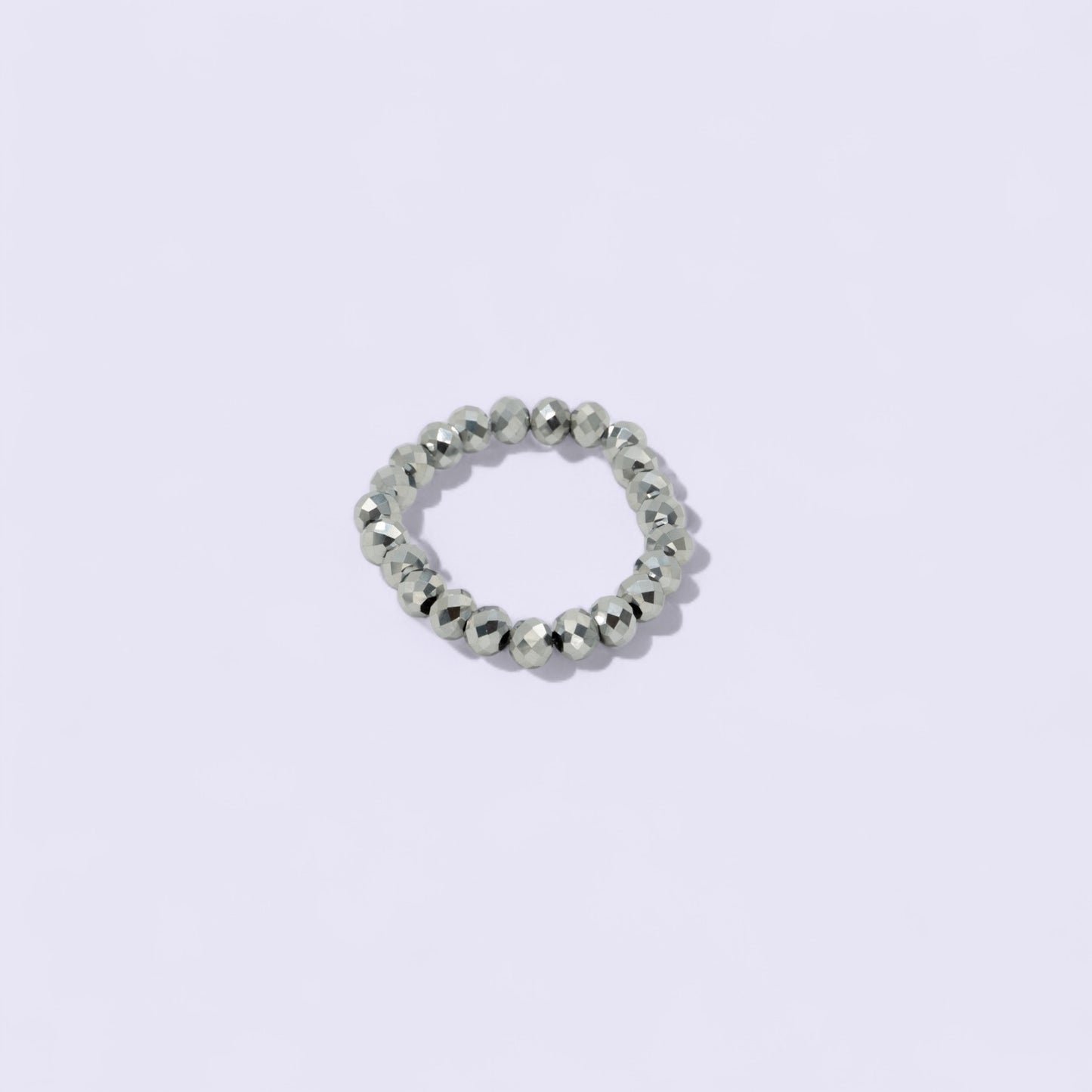 Disco Bracelet (Plateado)