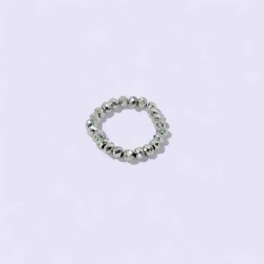 Disco Bracelet (Plateado)