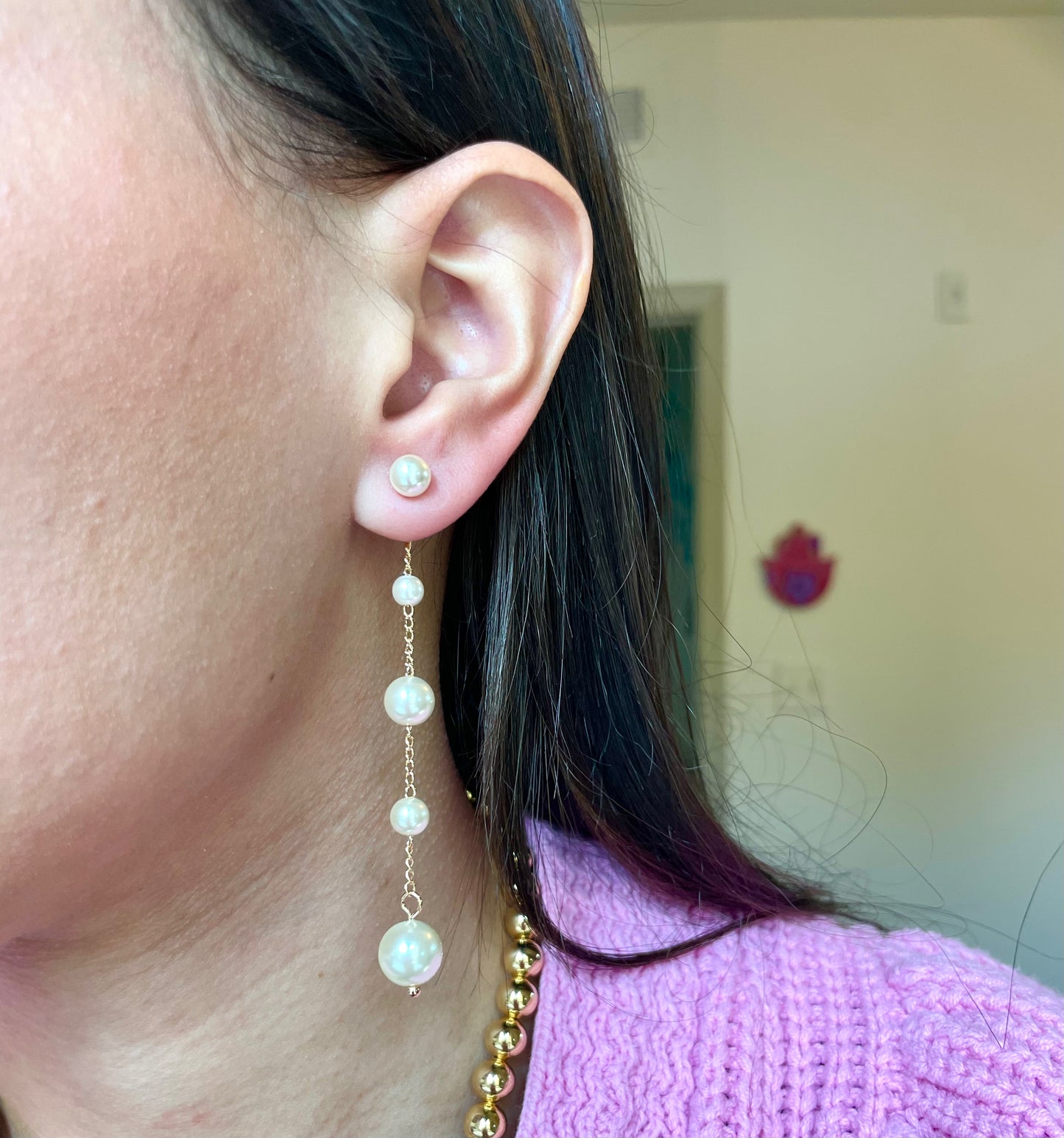 Fabiola earring (Perlas)