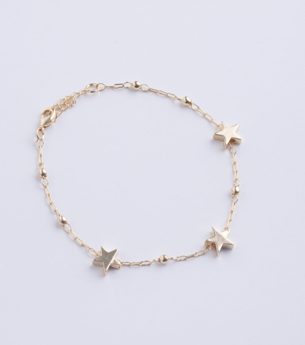 Star Spacer Bracelet