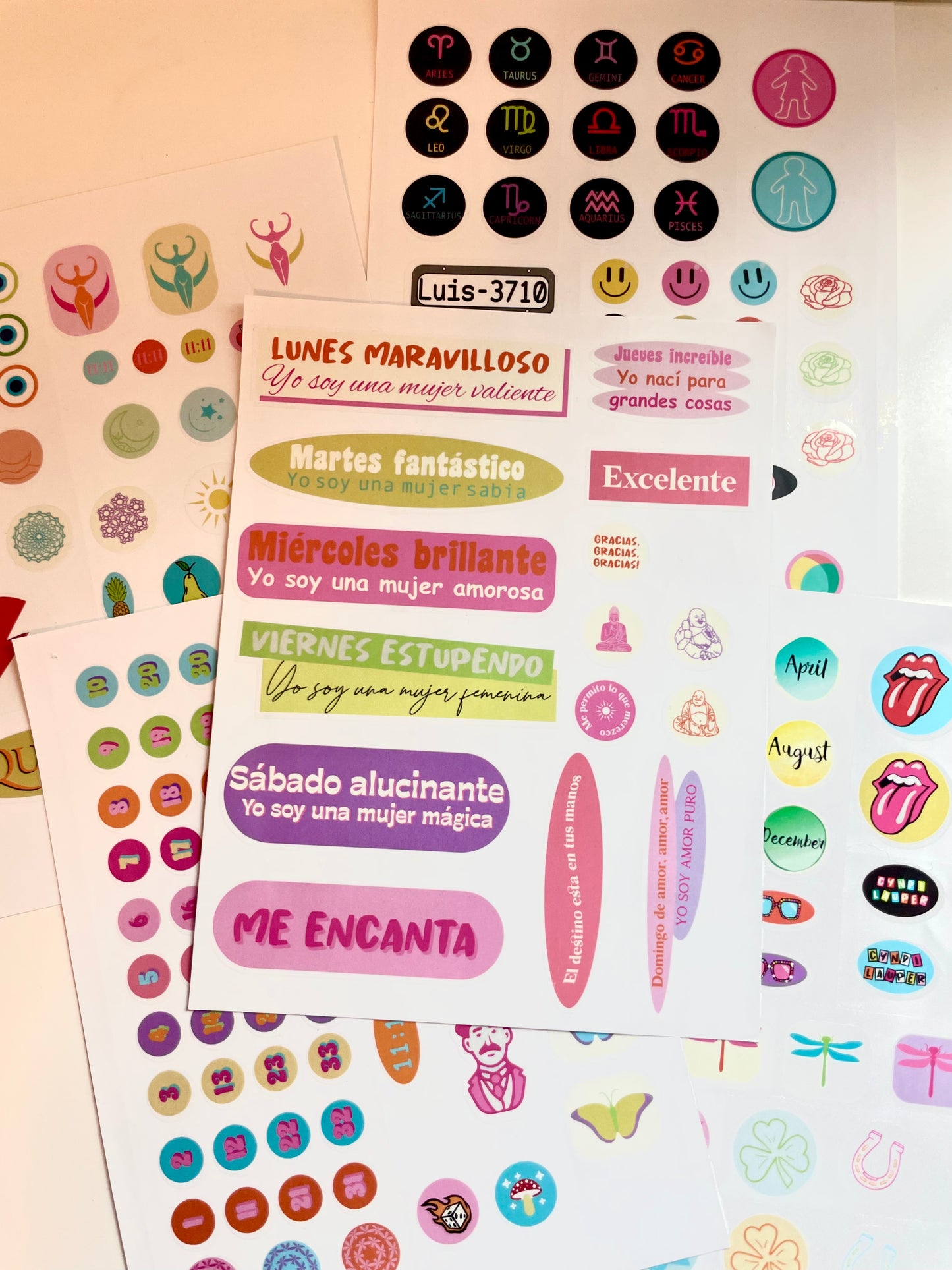 Once y Once Stickers