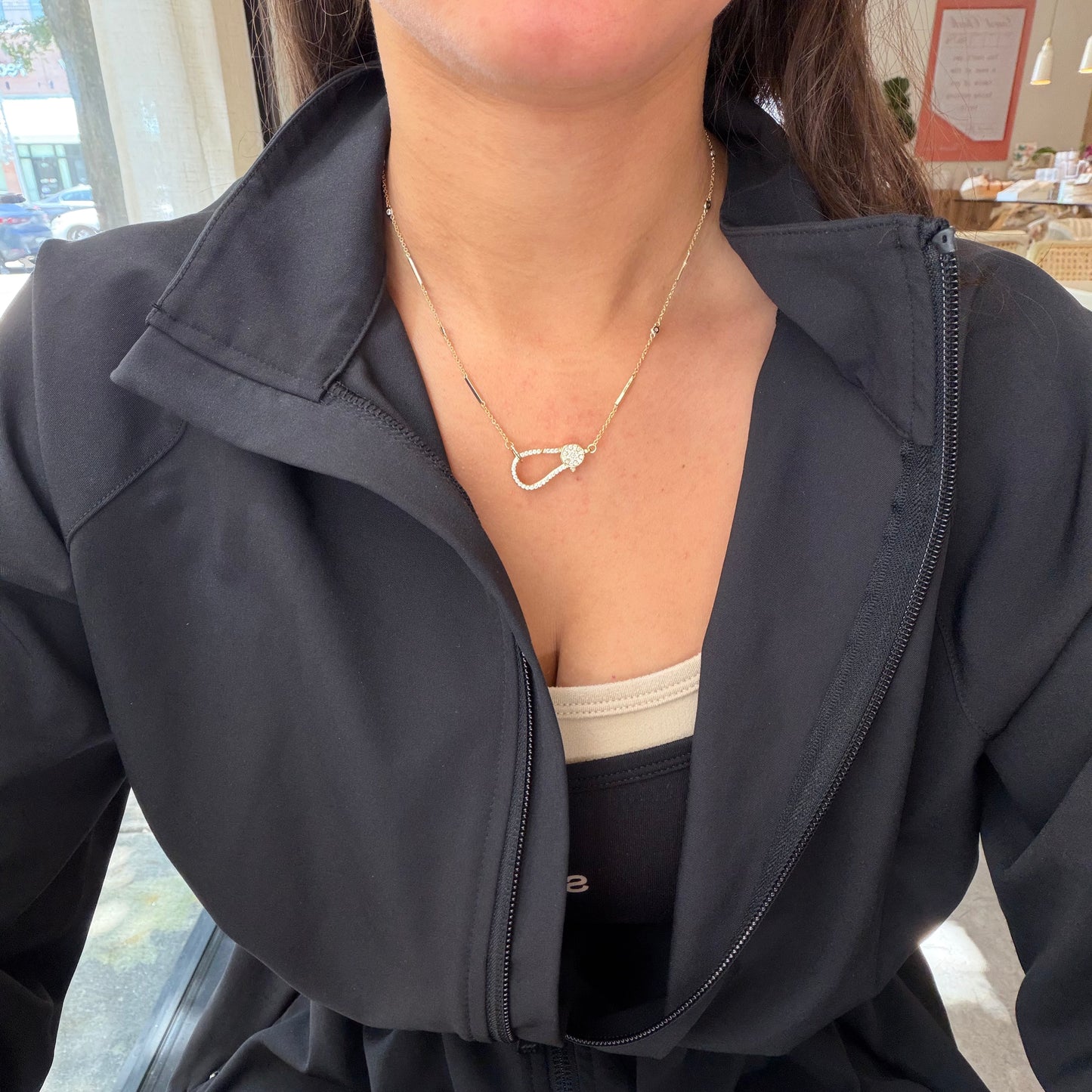 Radiant Clasp Necklace