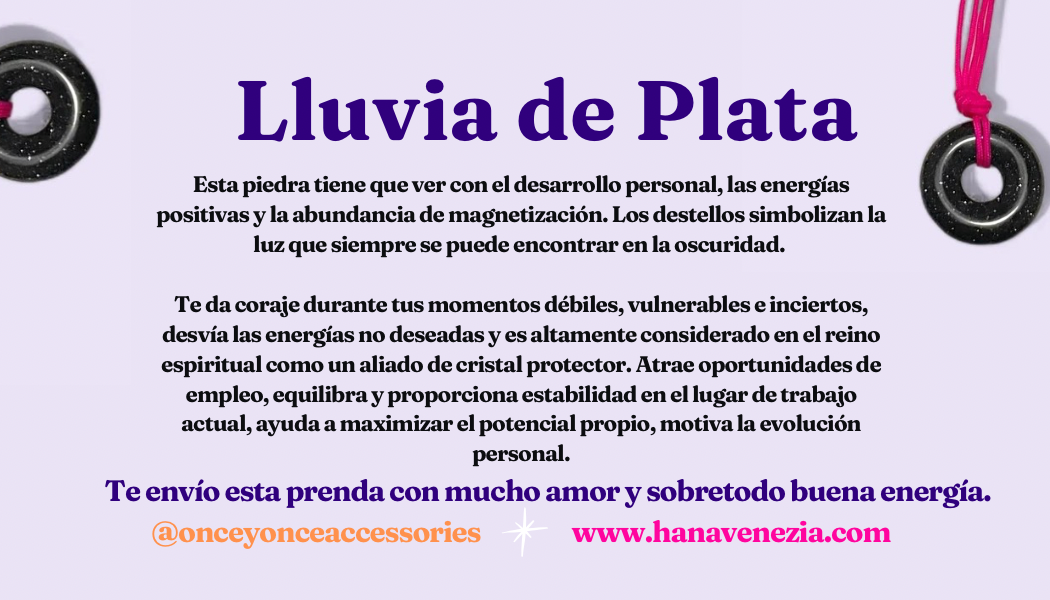 Lluvia de PLATA