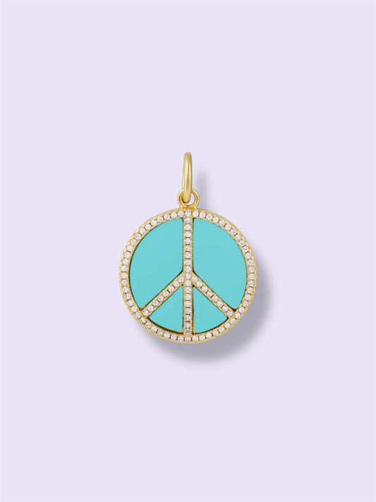 Peace Sign Charm