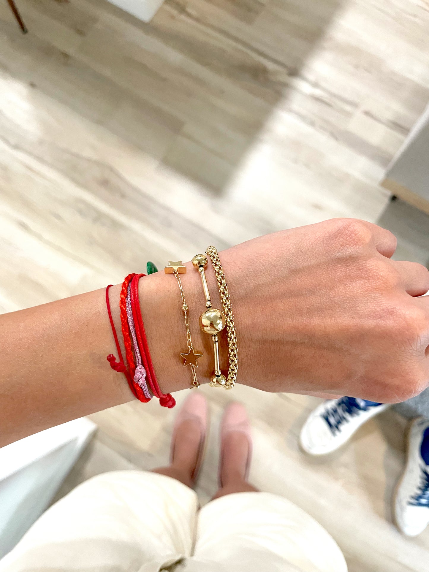 Star Spacer Bracelet