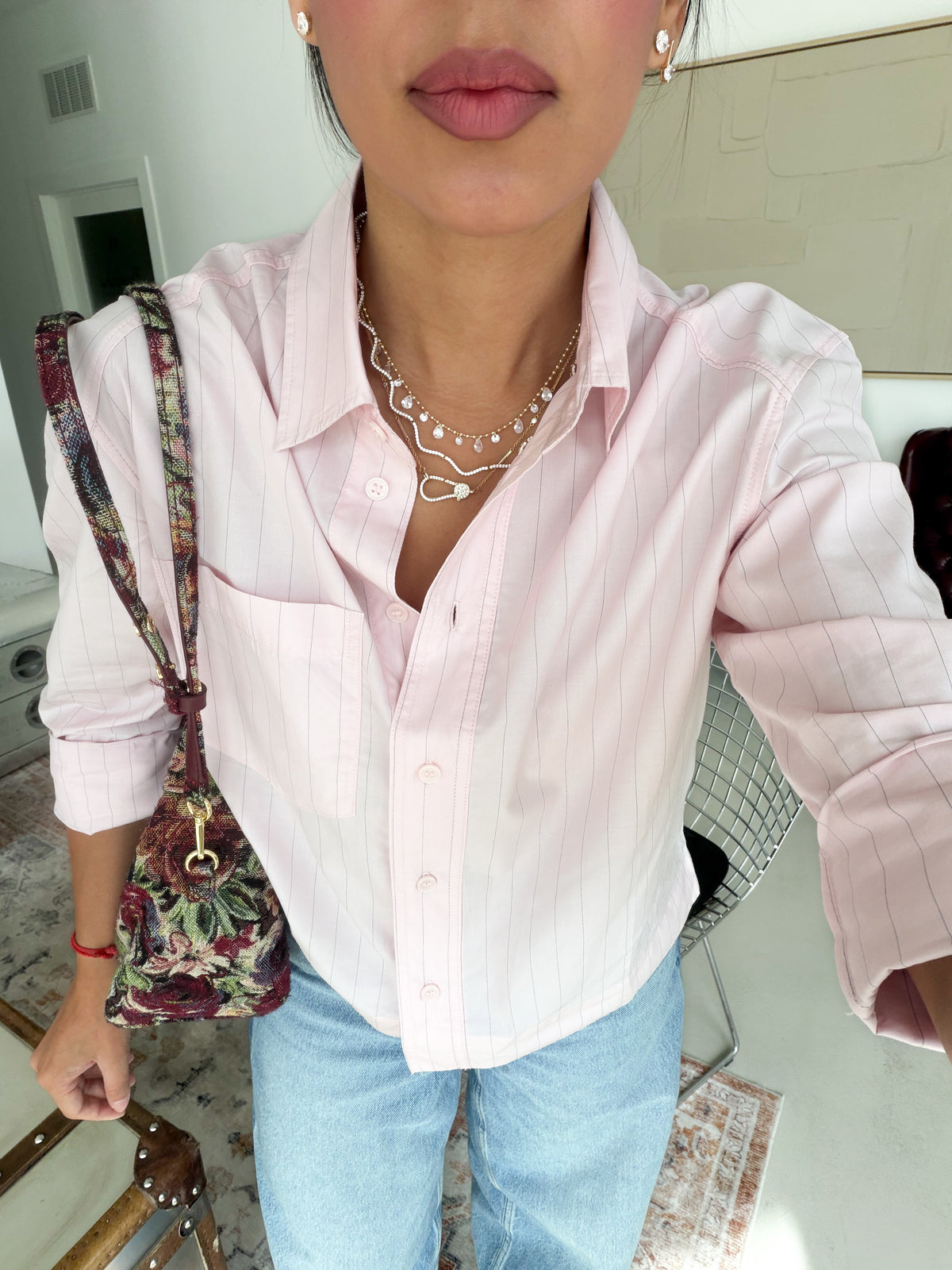 Crystal Drops Necklace