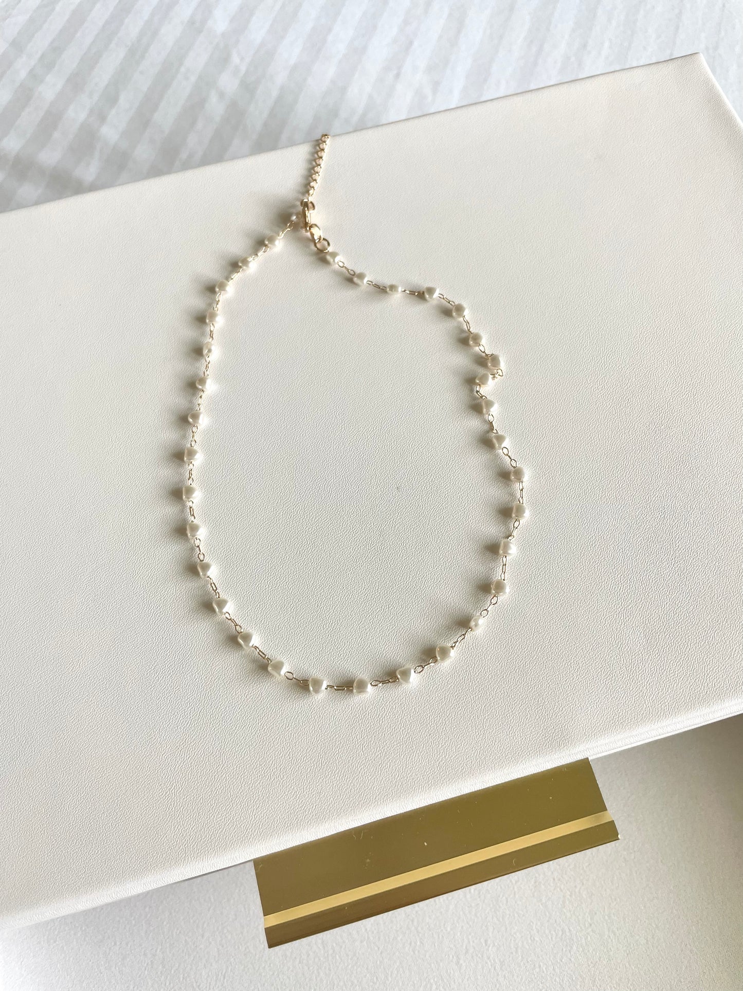 Cadena con perlas