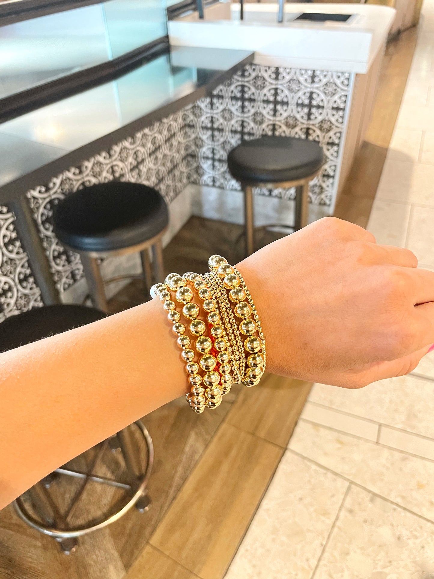 Gold Balls Bracelet