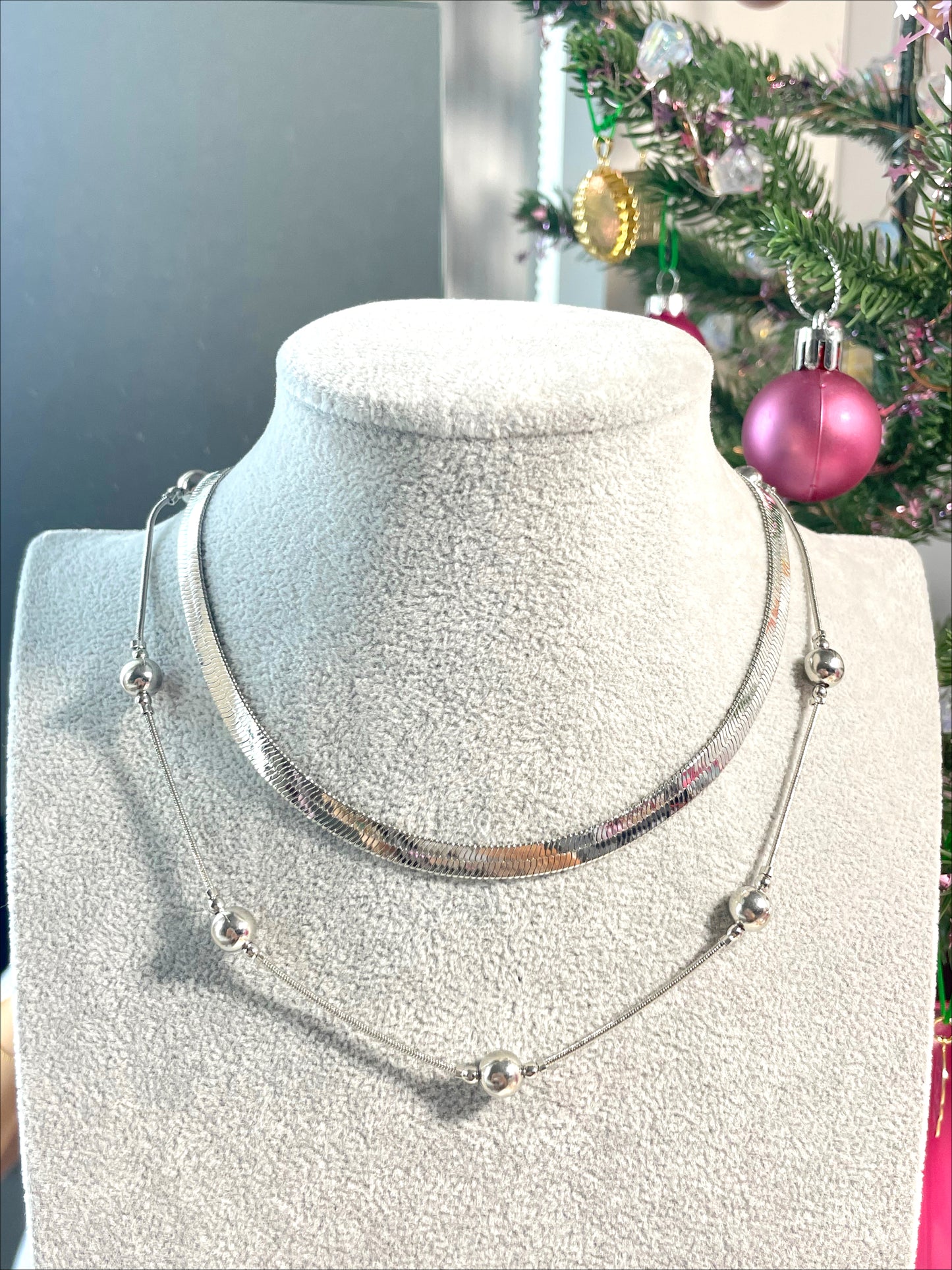 Ana Necklace (Plateado)