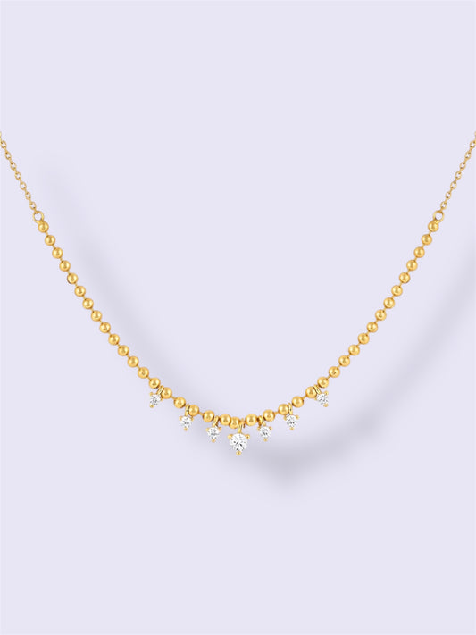 Golden Spark Necklace