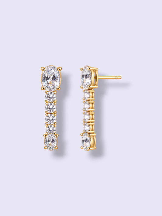 Golden Spark Earrings