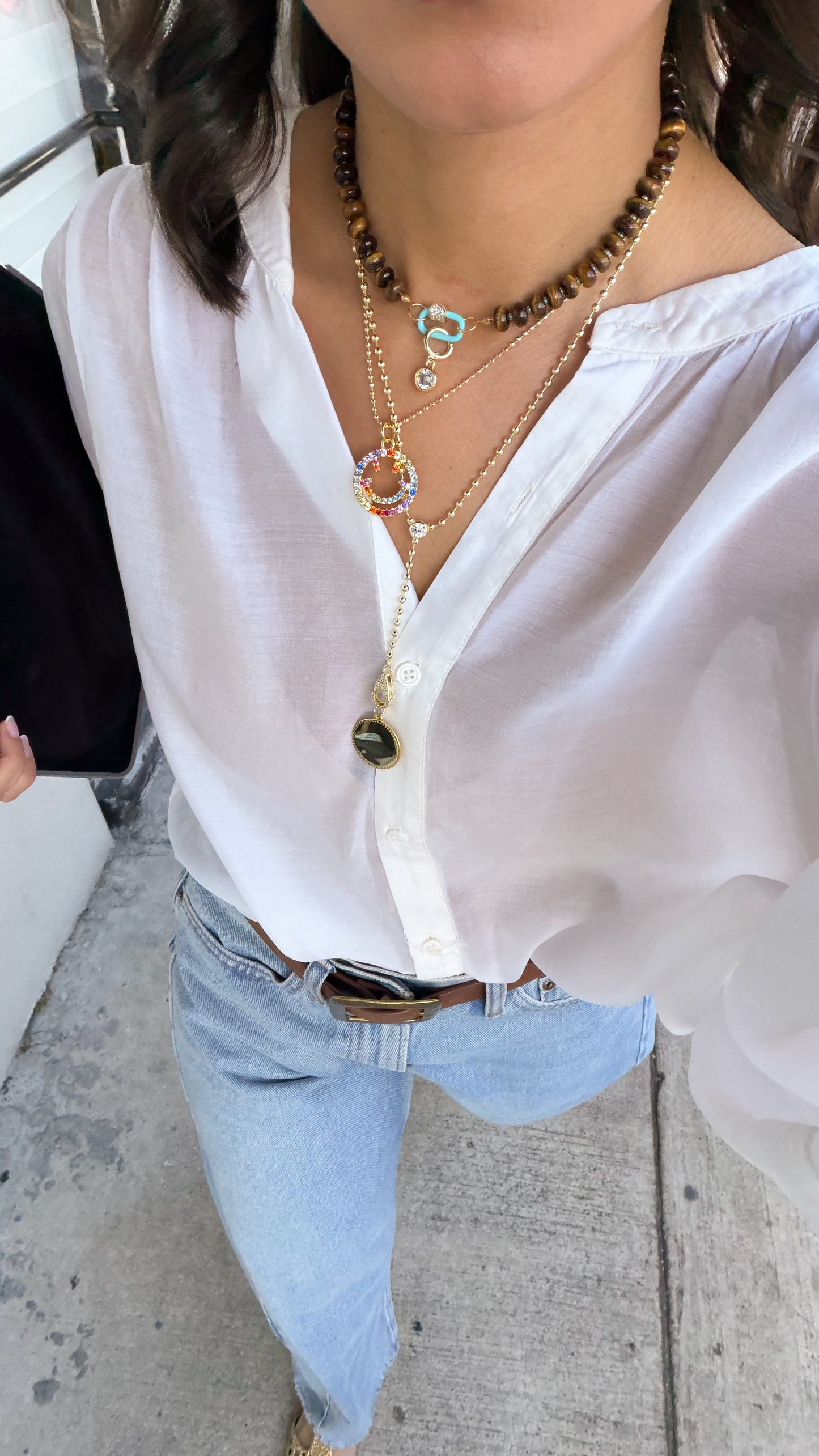 Turquoise Tiger Necklace