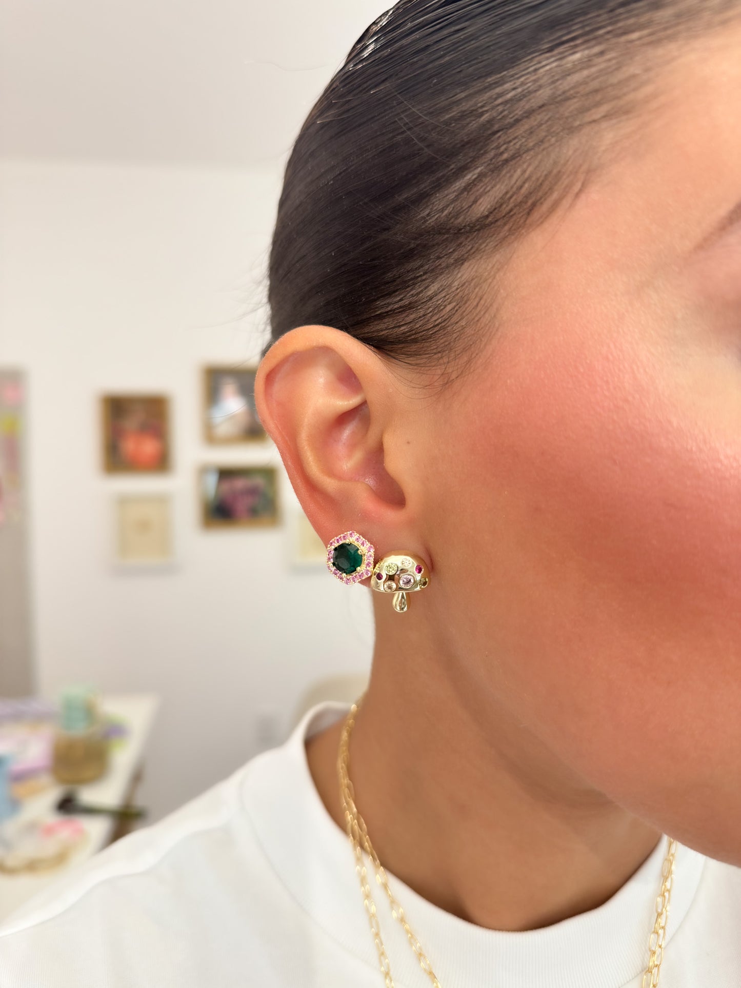 Mushroom Earrings
