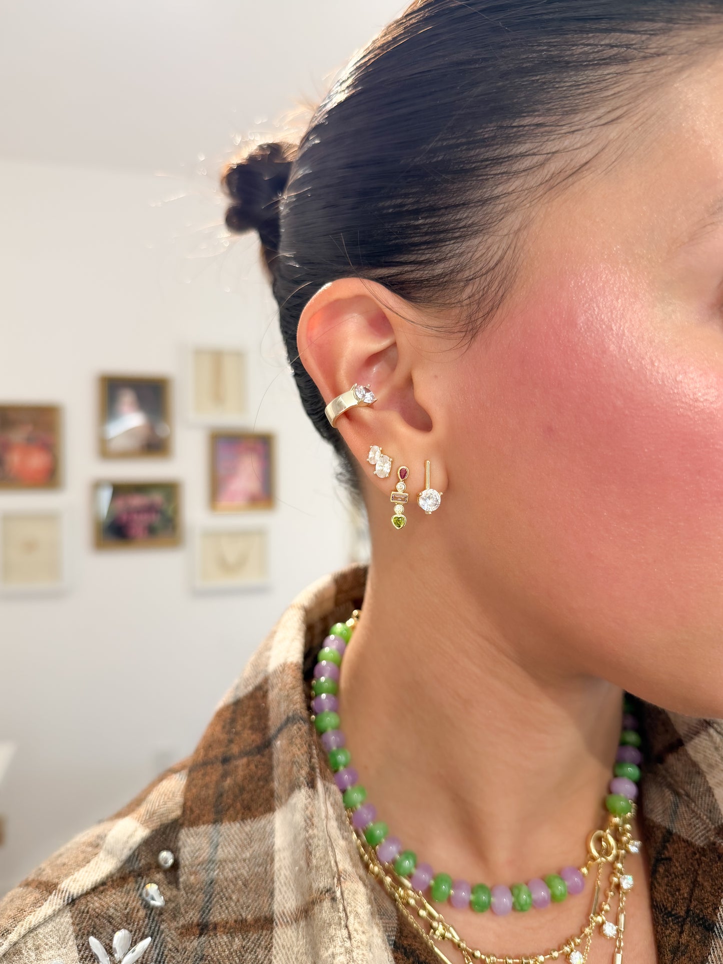 Radiant Trio Earrings