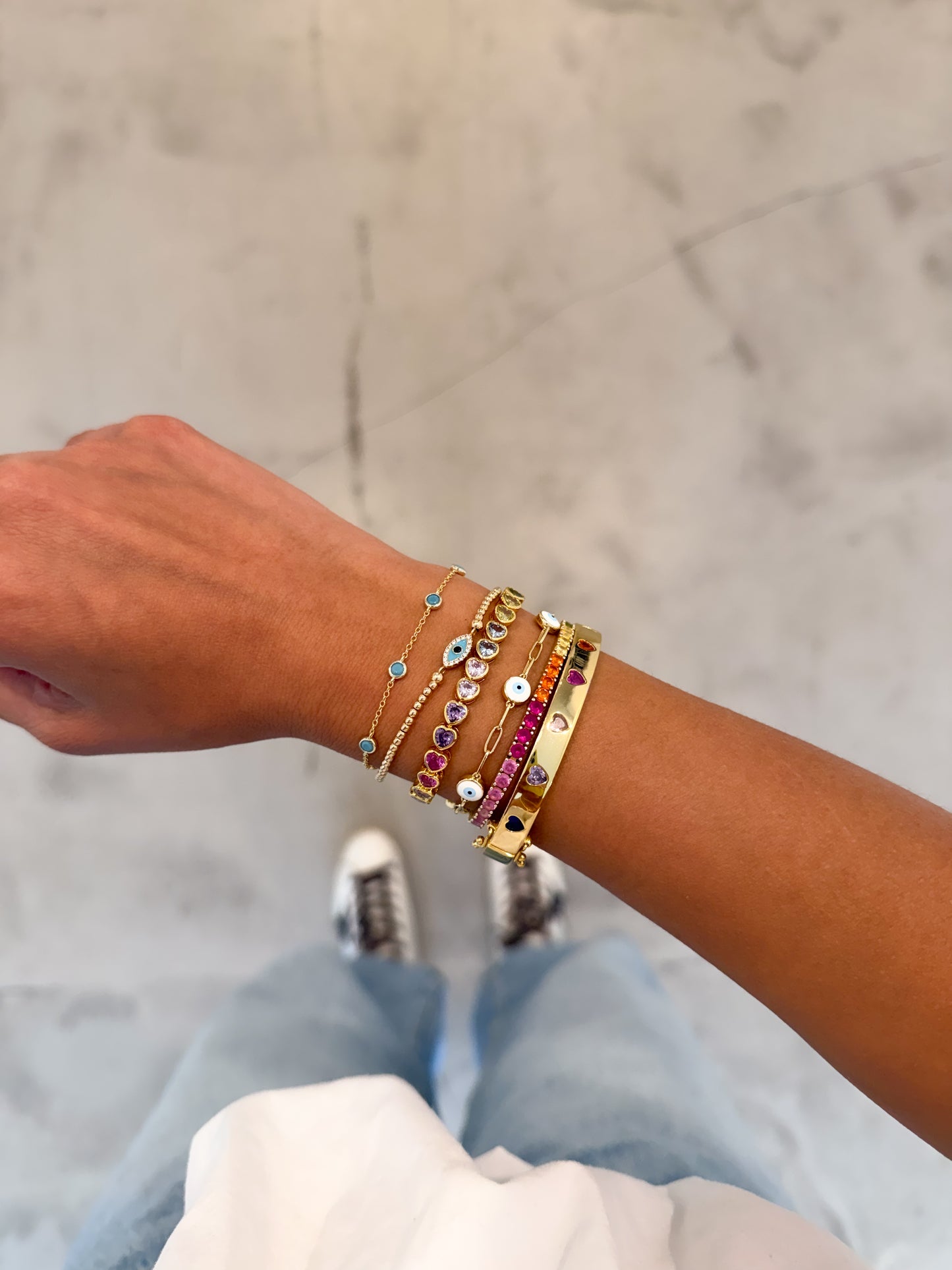 Turquoise Drops Bracelet