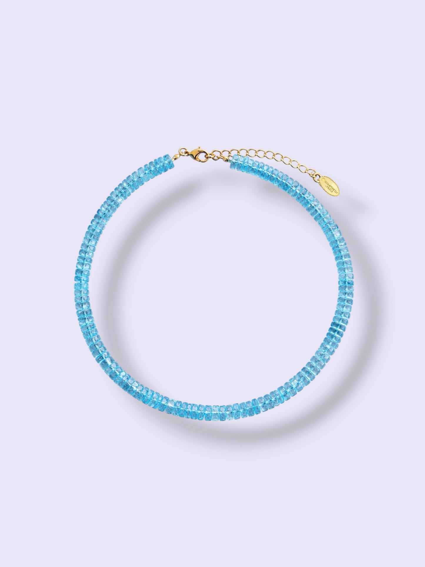 Blue Topaz Necklace