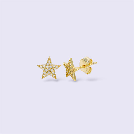 Mini Star Earrings