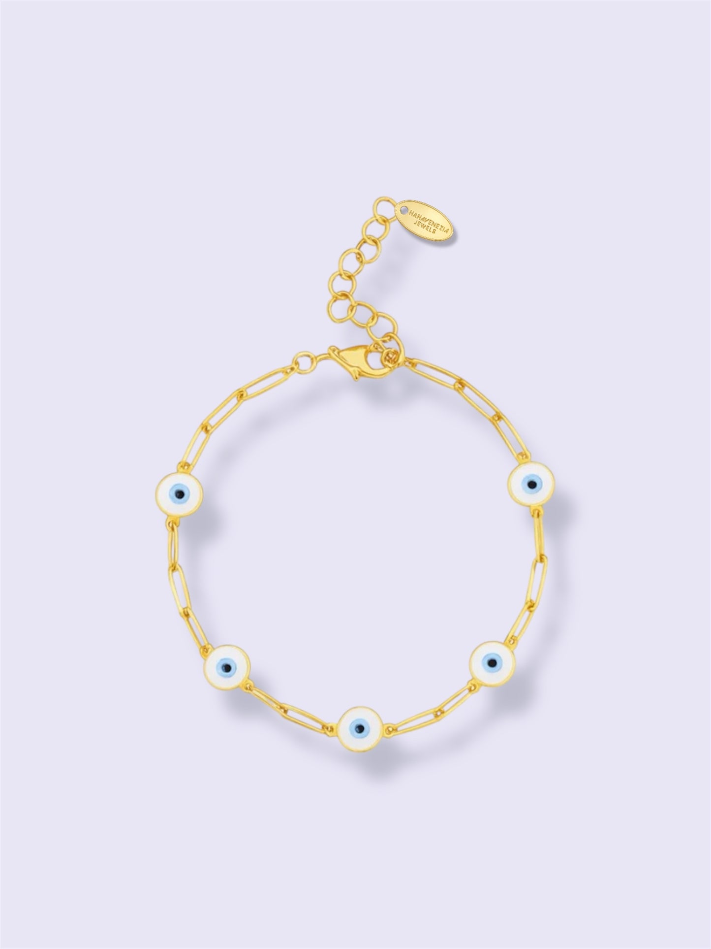 Evil Eye Link Bracelet