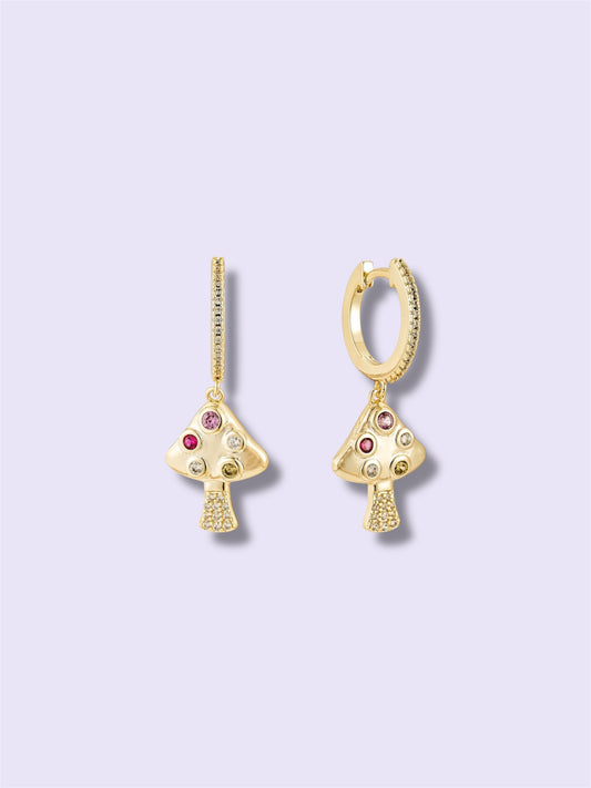 Mushroom Earrings