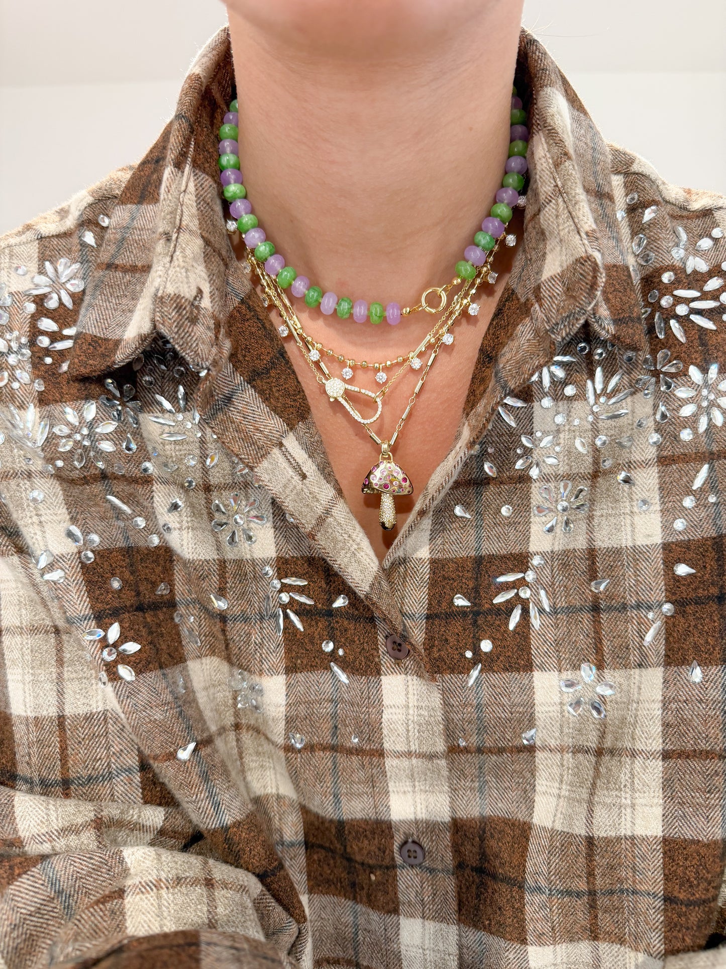 Radiant Clasp Necklace