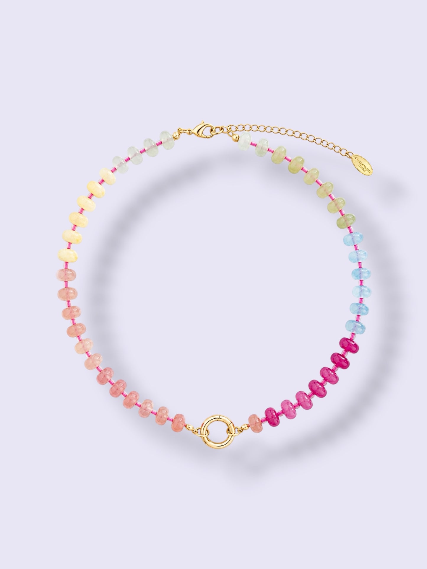 Pastel Jade Necklace