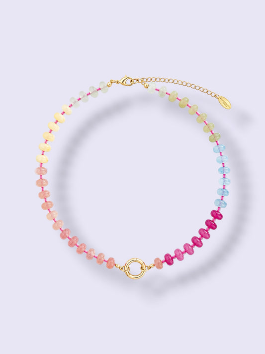 Pastel Jade Necklace