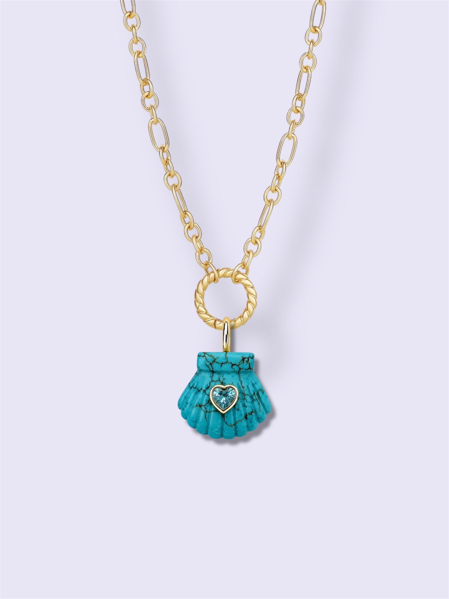 Turquoise Shell Necklace
