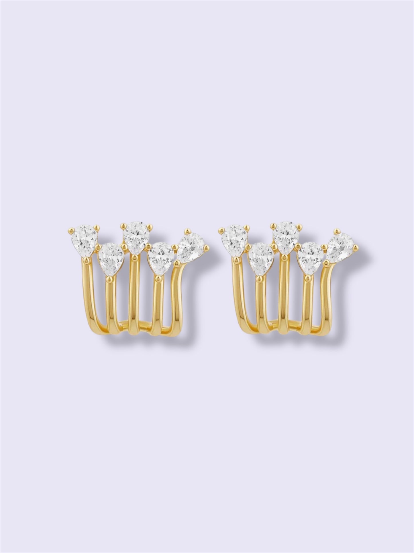 Crystal Wrap Earring
