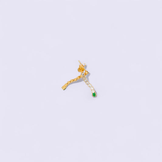 Green Earring