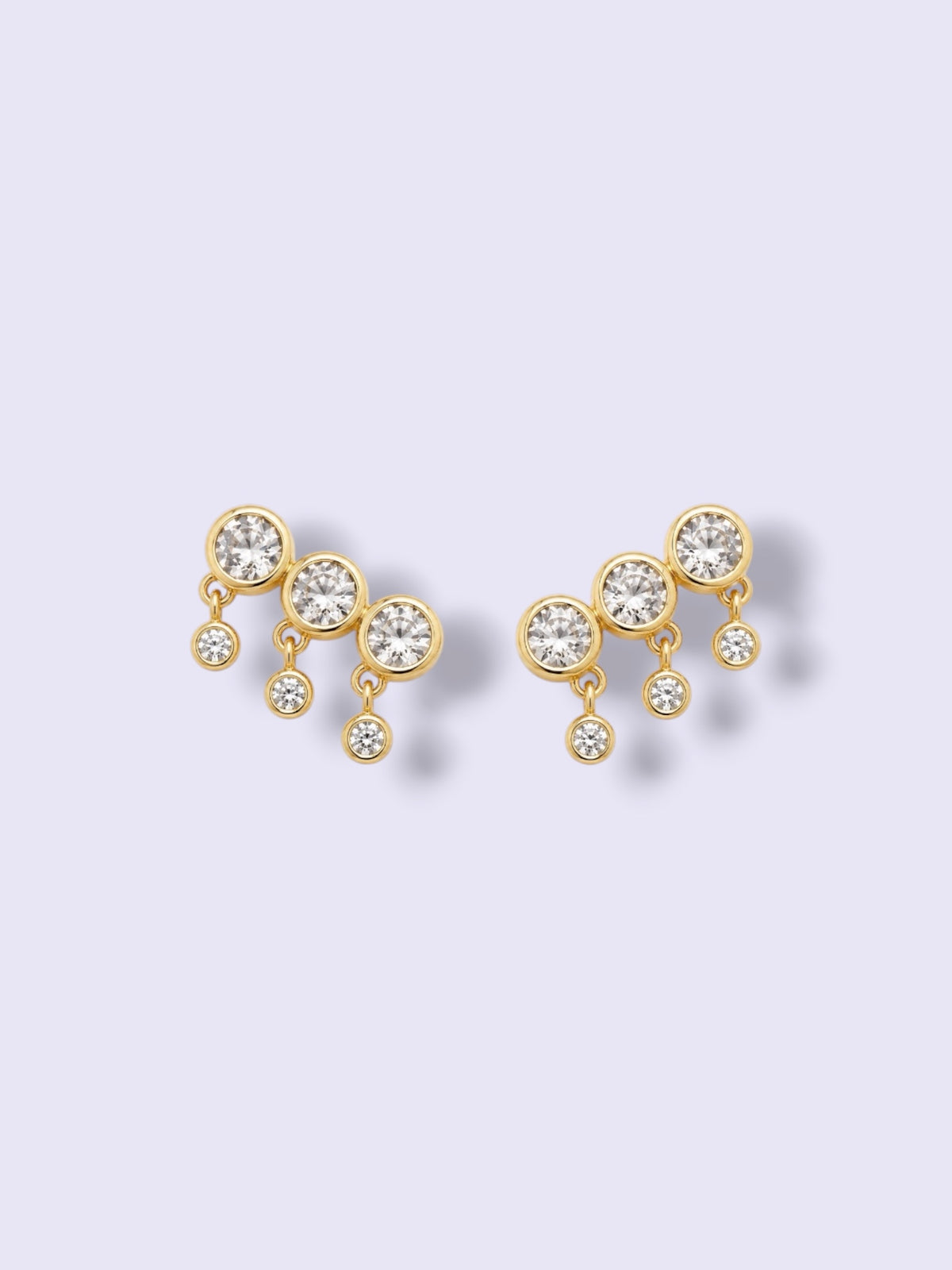Golden Bubbles Earrings