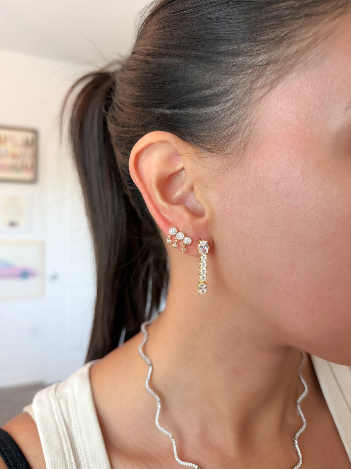 Golden Bubbles Earrings