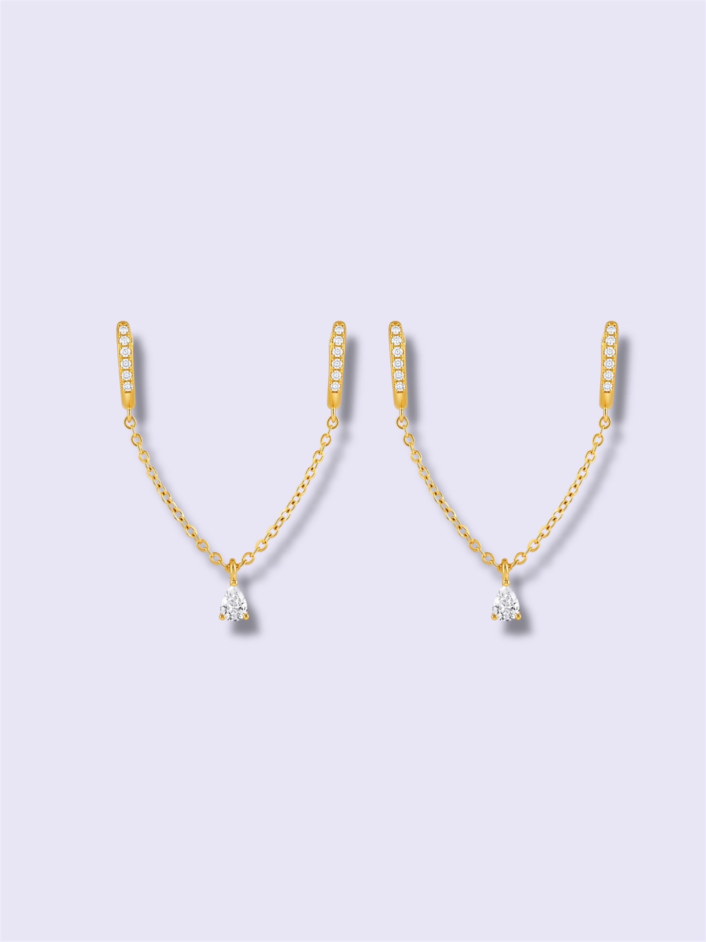 Venezia Link Drop Earring