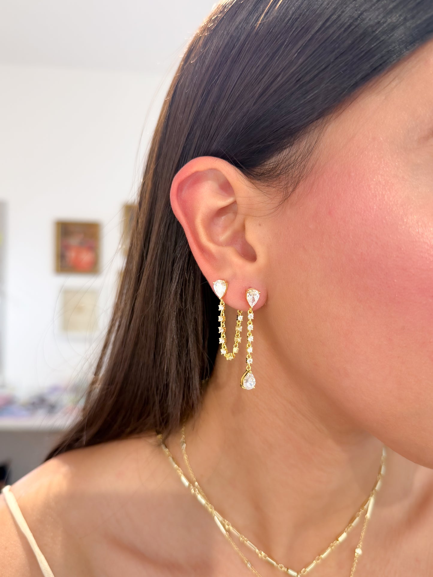 Cascade Glow Earring