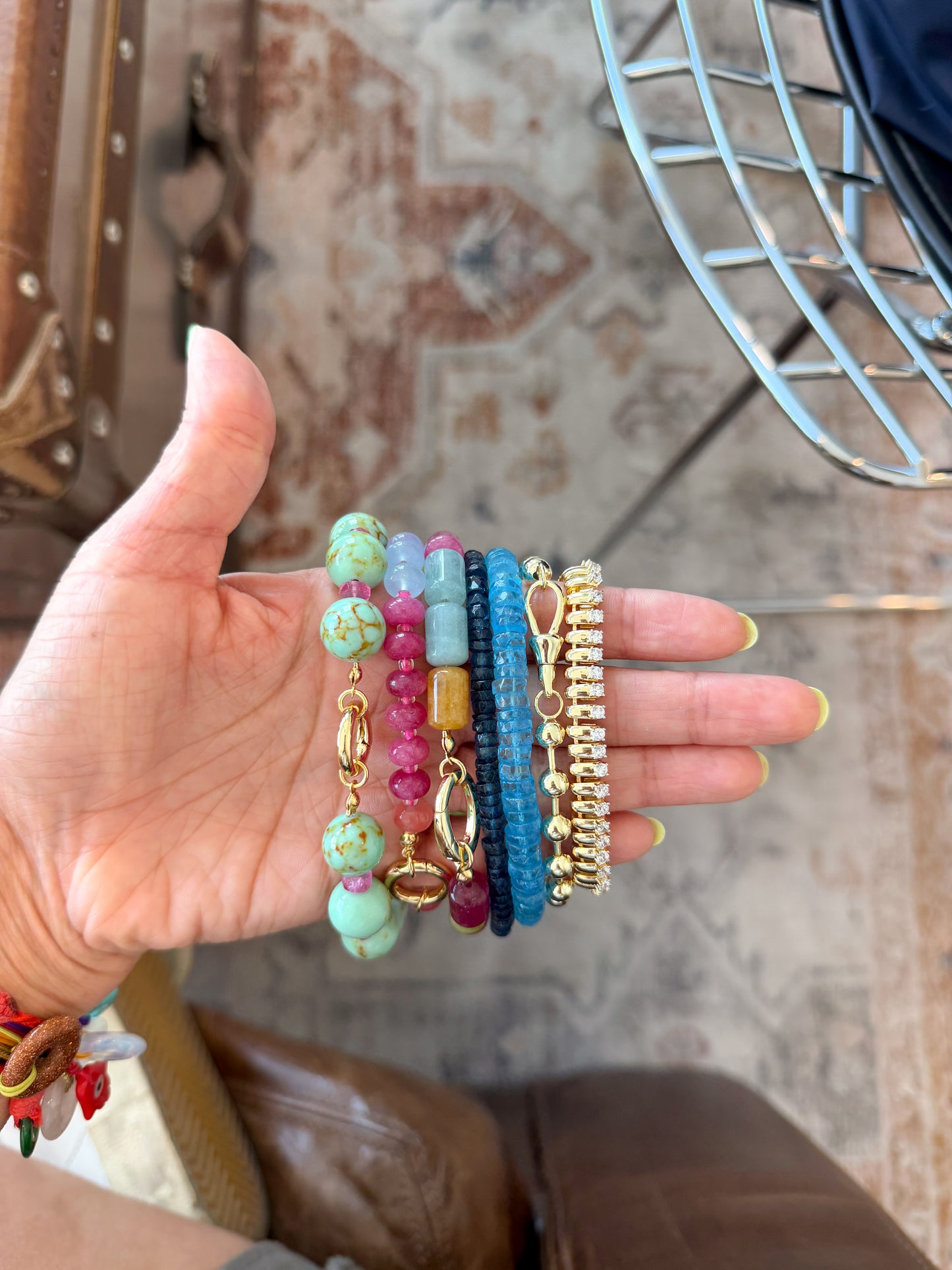 Golden Bead Necklace